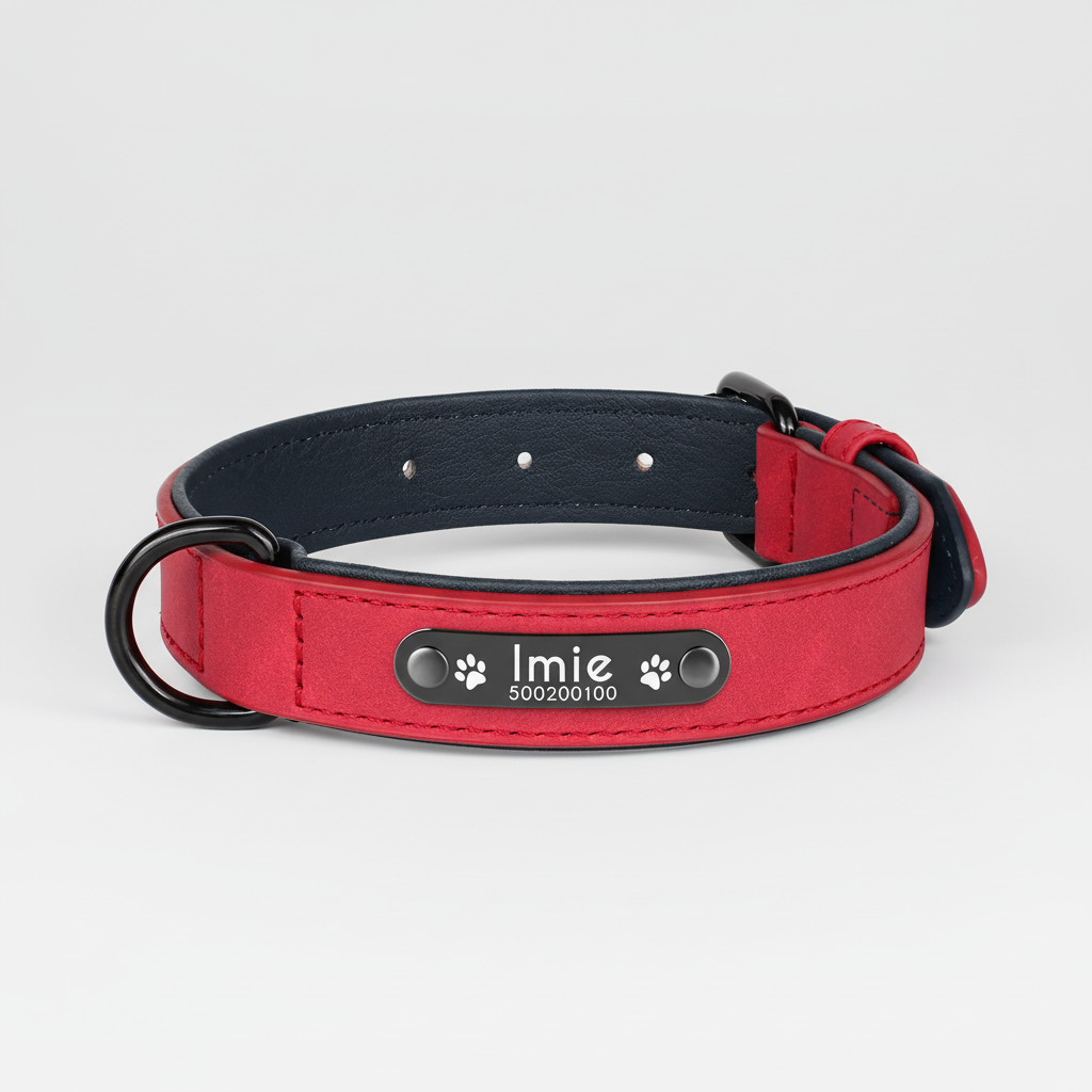 Obroża dla psa z grawerem