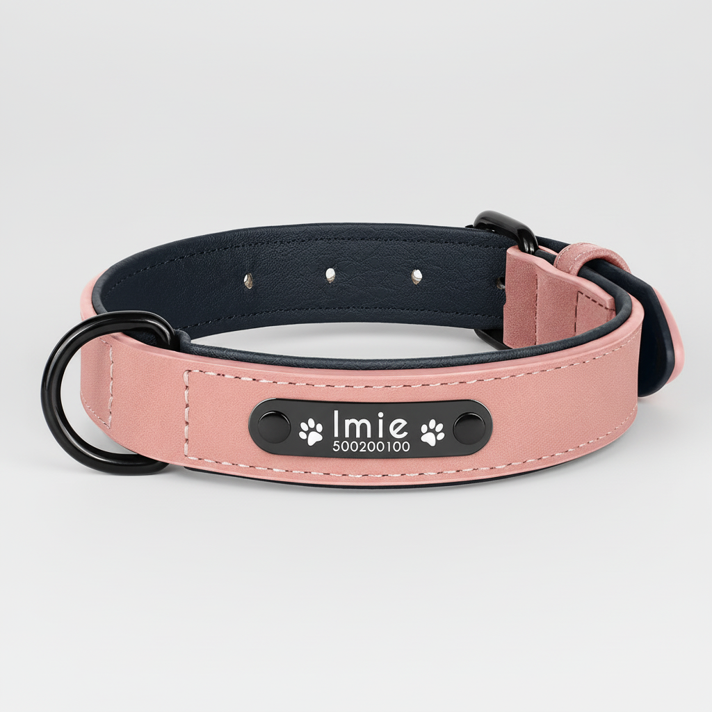 Obroża dla psa z grawerem