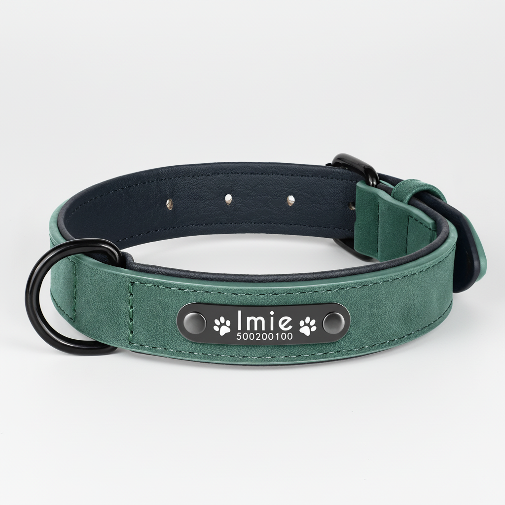 Obroża dla psa z grawerem