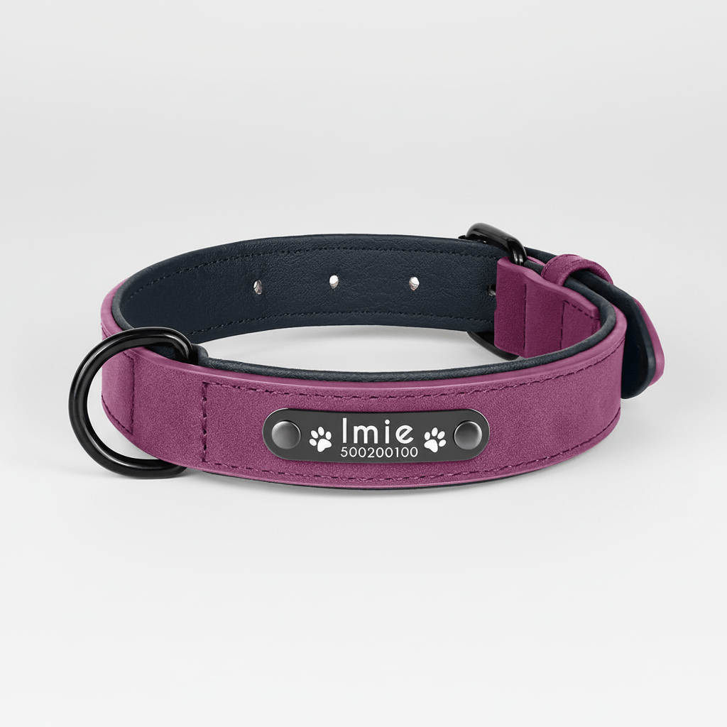 Obroża dla psa z grawerem