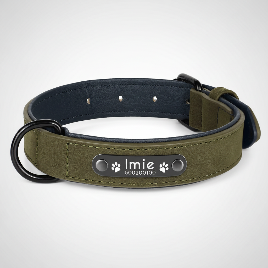 Obroża dla psa z grawerem