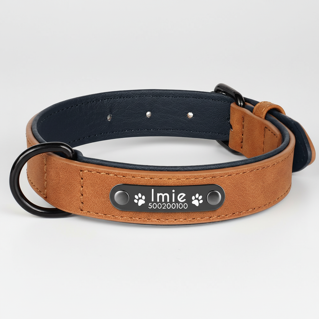 Obroża dla psa z grawerem